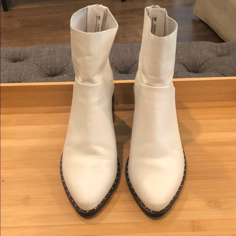 Treasure & Bond Farrah Studded White Bootie